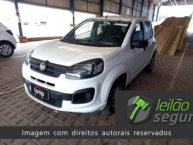 LOTE 035 FIAT UNO ATTRACTIVE 1.0 2021