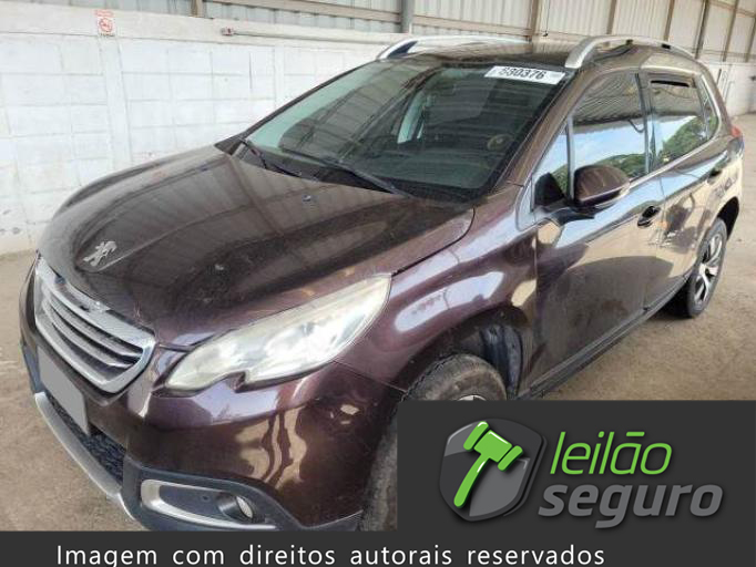  LOTE 036 PEUGEOT 2008 2016