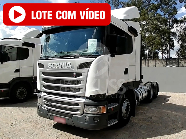 LOTE 002 - Scania R 440 A6x4 2014